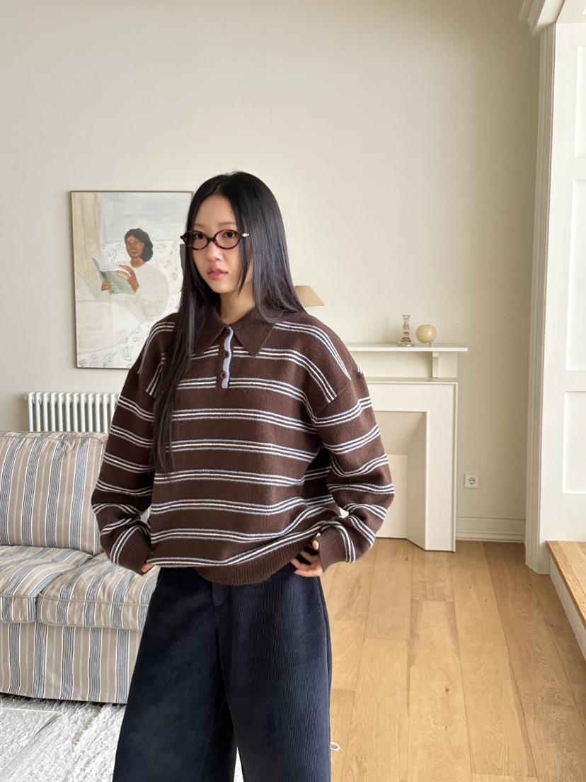 I MFACT東大門㊣代購女士新款休閑職業人氣真品時尚針織衫I MFACT針織衫