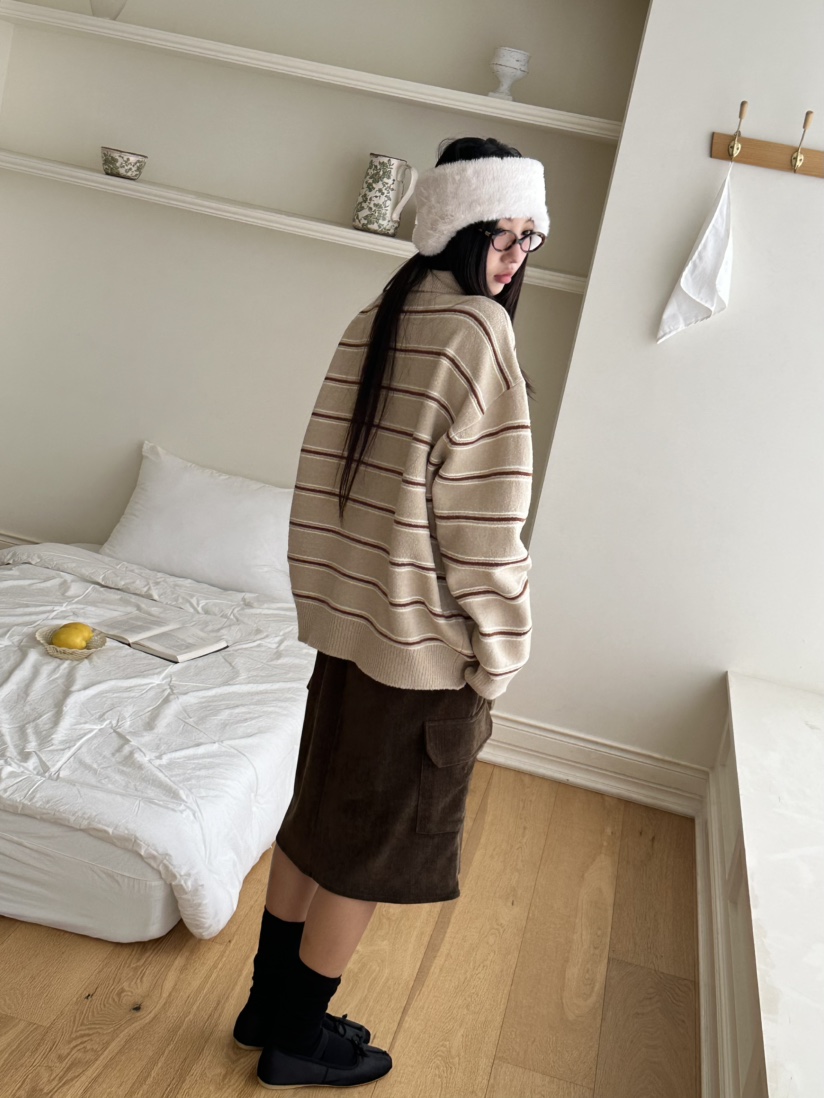 I MFACT東大門㊣代購女士新款休閑職業人氣真品時尚針織衫I MFACT針織衫