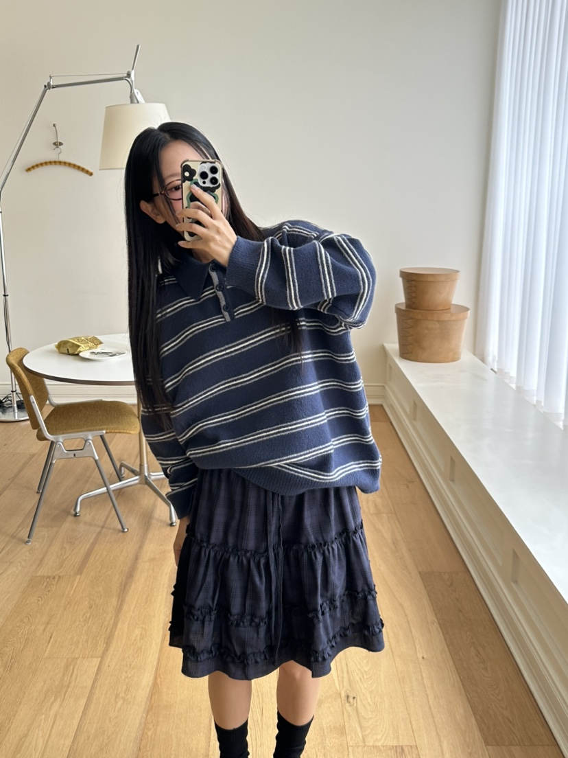 I MFACT東大門㊣代購女士新款休閑職業人氣真品時尚針織衫I MFACT針織衫