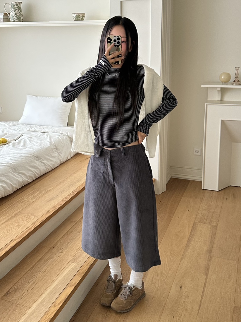 I MFACT東大門㊣代購女士新品時尚熱賣推薦長袖T恤不含披肩I MFACT長袖T恤