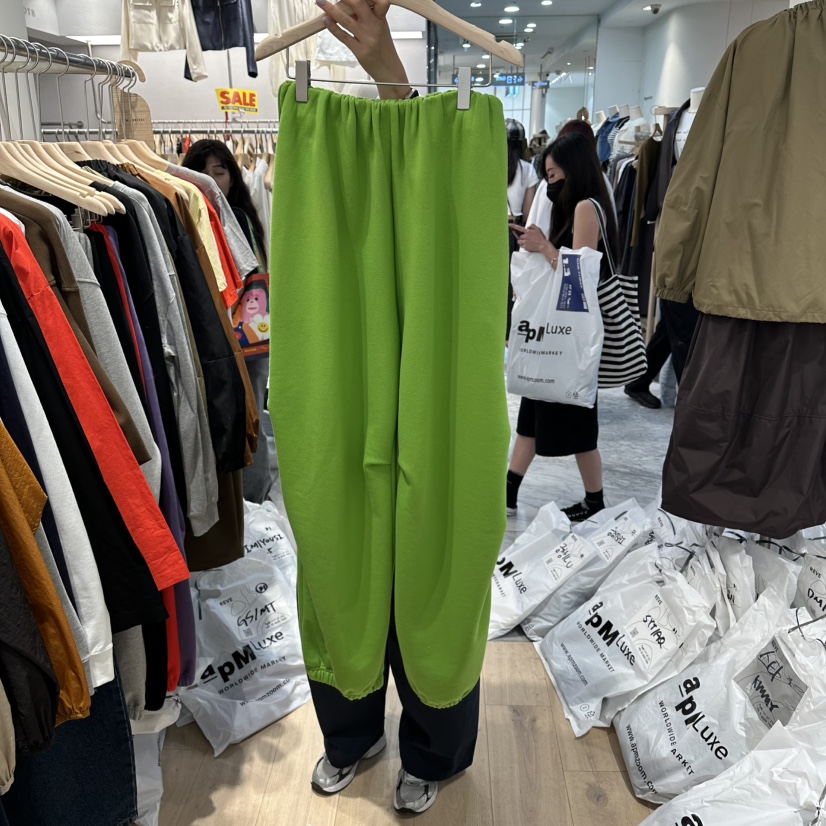 REVE-L韓國代購㊣女裝新品熱賣25秋冬真品職業休閑休閑褲圓領REVE-L休閑褲圖色1