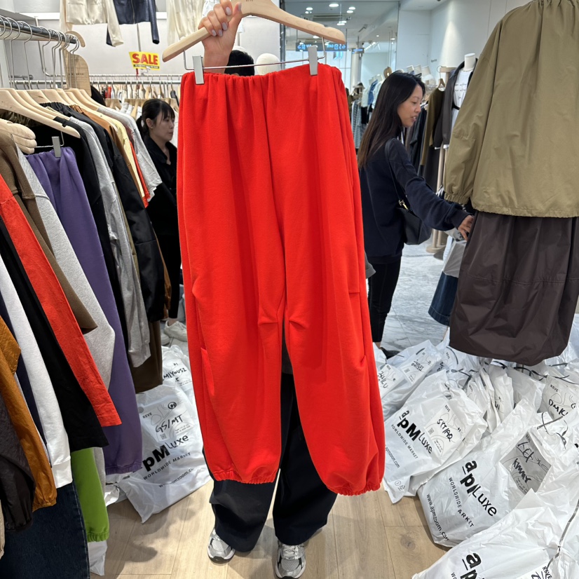 REVE-L韓國代購㊣女裝新品熱賣25秋冬真品職業休閑休閑褲圓領REVE-L休閑褲圖色3