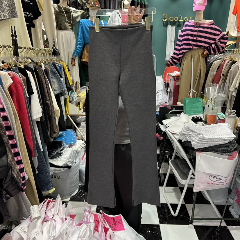 3COLOR韓國直郵㊣女士新品職業休閑褲Three color休閑褲圖色1