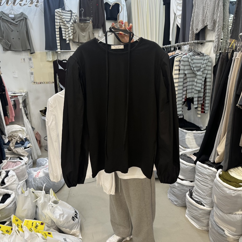 BILLION-L東大門㊣代購女士新品時尚人氣推薦真品職業長袖T恤BILLION-L長袖T恤圖色3