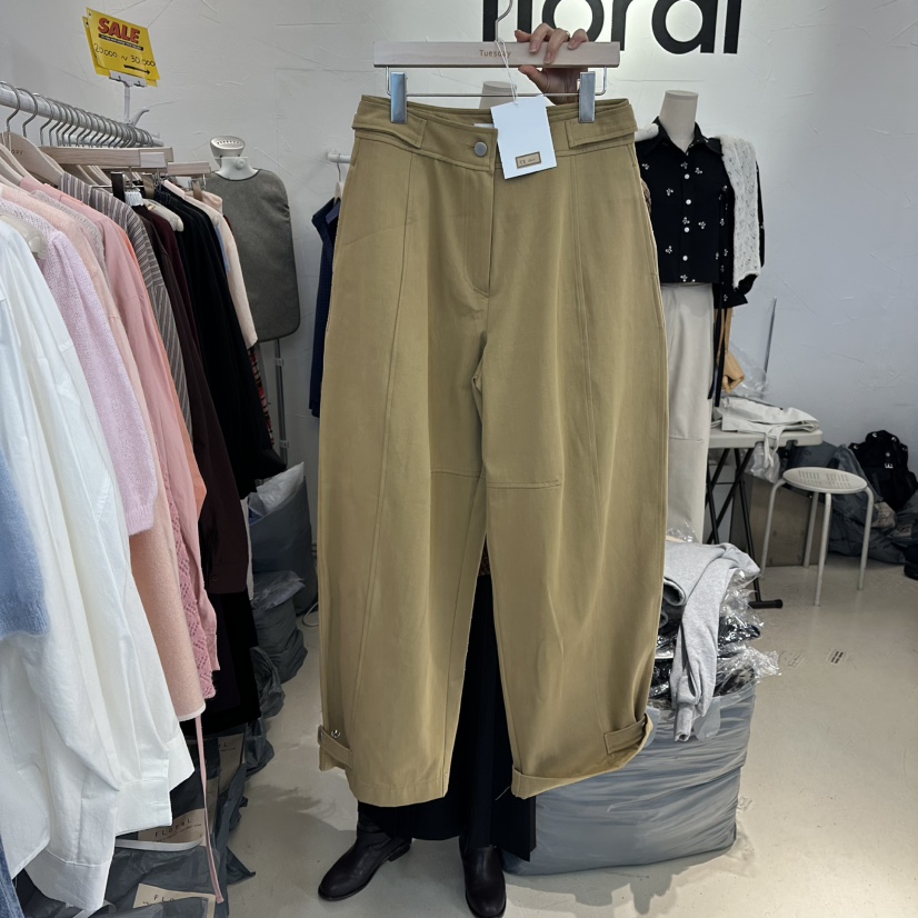 FLORAL東大門㊣直郵女士新品職業推薦休閑25秋冬時尚休閑褲FLORAL休閑褲圖色1