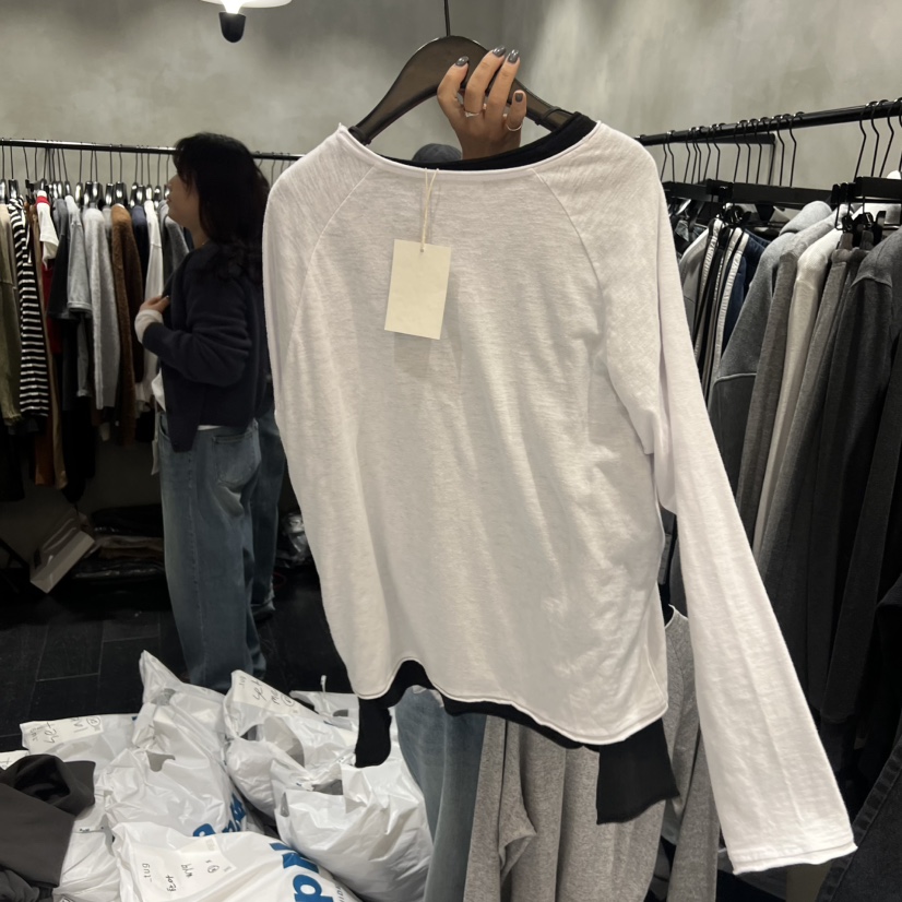 TUG東大門㊣代購女裝新品熱賣人氣職業推薦時尚真品長袖T恤TUG長袖T恤