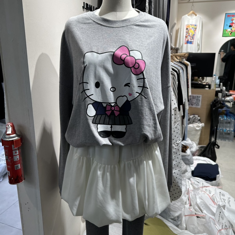 J.BALLOON東大門㊣直郵女士新品真品休閑推薦職業人氣長袖T恤J.BALLOON長袖T恤