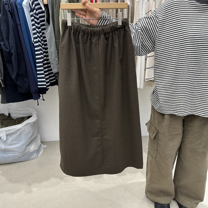 GOLDEN MARKET東大門㊣實拍女士新款25秋冬職業真品推薦長裙GOLDEN MARKET長裙