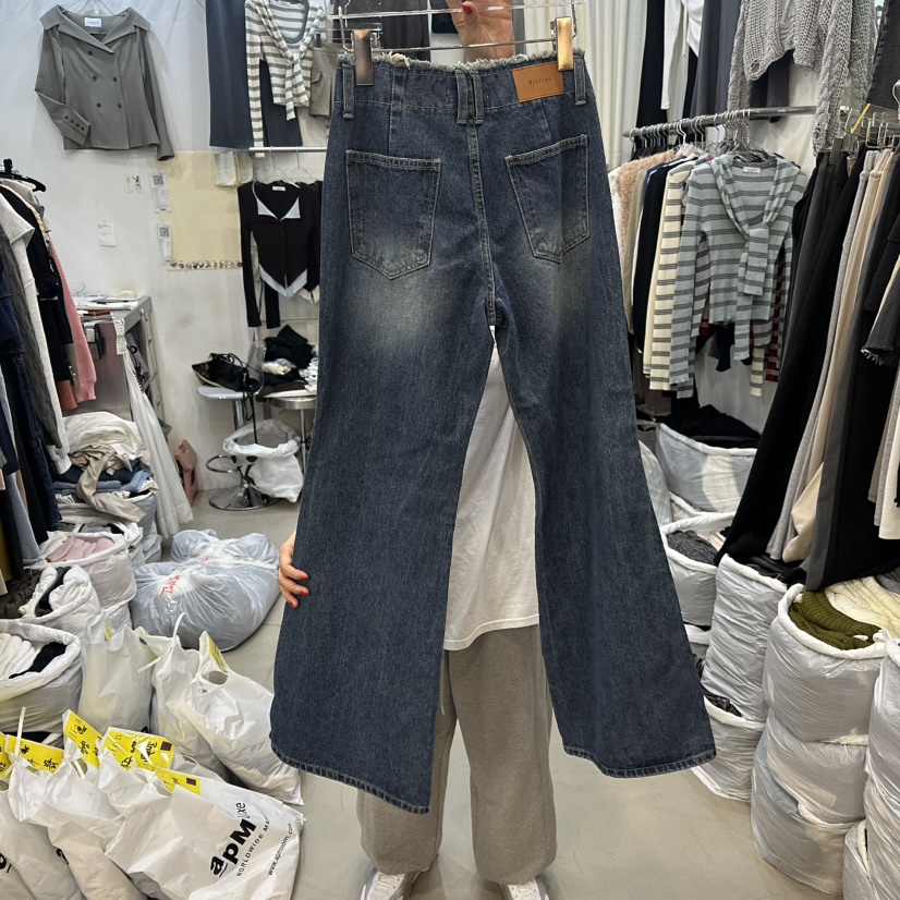 BILLION-L韓國直郵㊣女裝新款時尚職業真品人氣熱賣牛仔褲BILLION-L牛仔褲