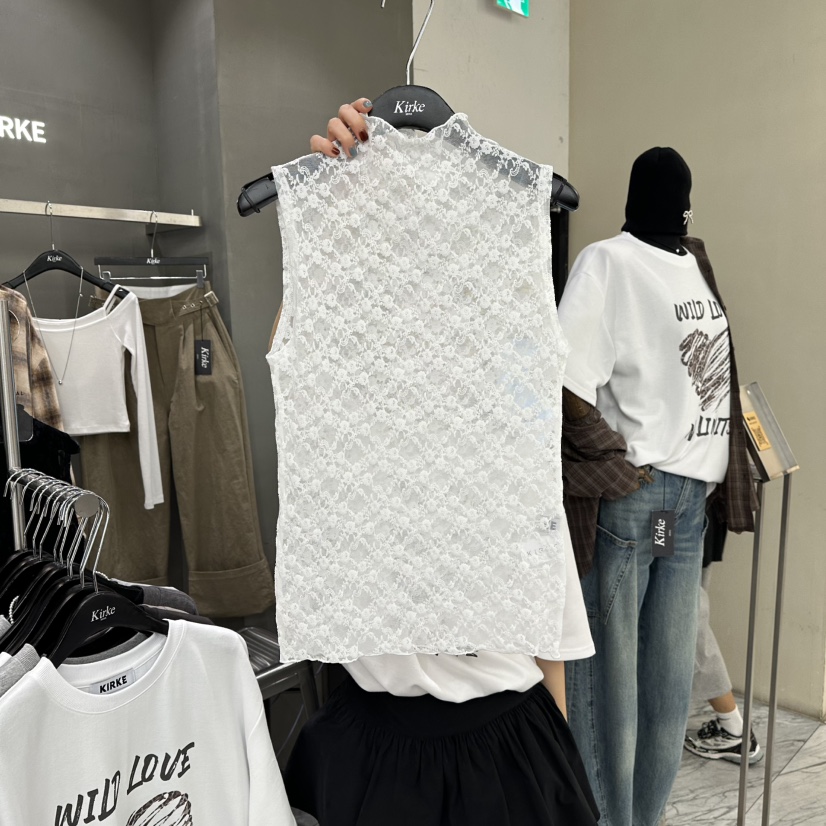 KIRKE韓國直郵㊣女士新款休閑時尚人氣職業真品25秋冬吊帶背心KIRKE吊帶/背心圖色1