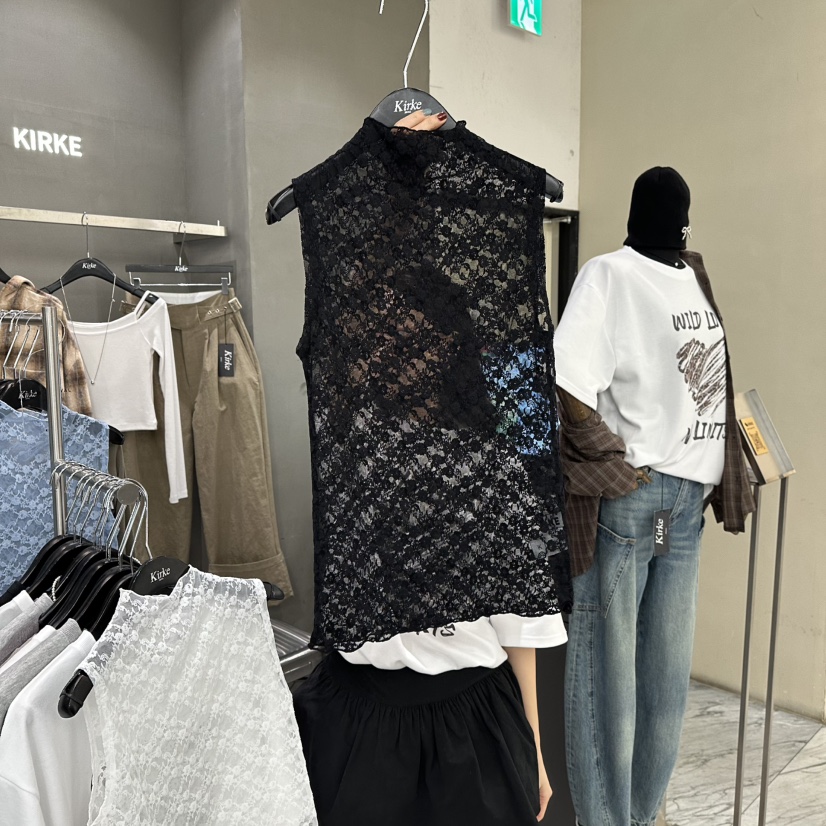 KIRKE韓國直郵㊣女士新款休閑時尚人氣職業真品25秋冬吊帶背心KIRKE吊帶/背心圖色3