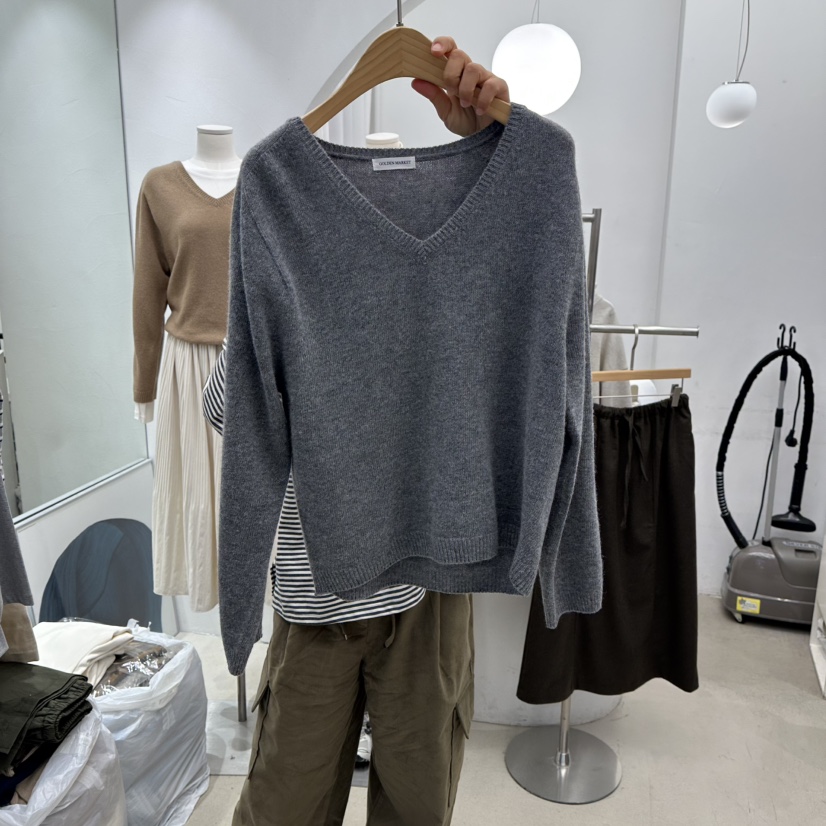 GOLDEN MARKET東大門㊣直郵女裝新品人氣推薦熱賣毛衣羊毛GOLDEN MARKET毛衣圖色3
