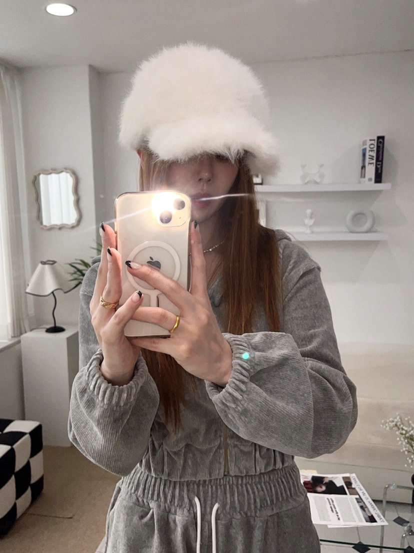 NICEALICE東大門㊣直郵女裝新款真品職業推薦休閑人氣帽子毛皮NICEALICE帽子