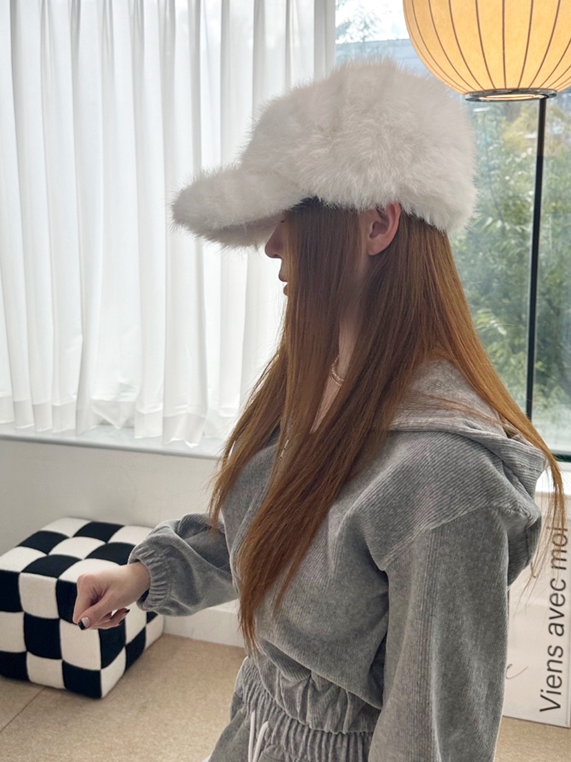 NICEALICE東大門㊣直郵女裝新款真品職業推薦休閑人氣帽子毛皮NICEALICE帽子