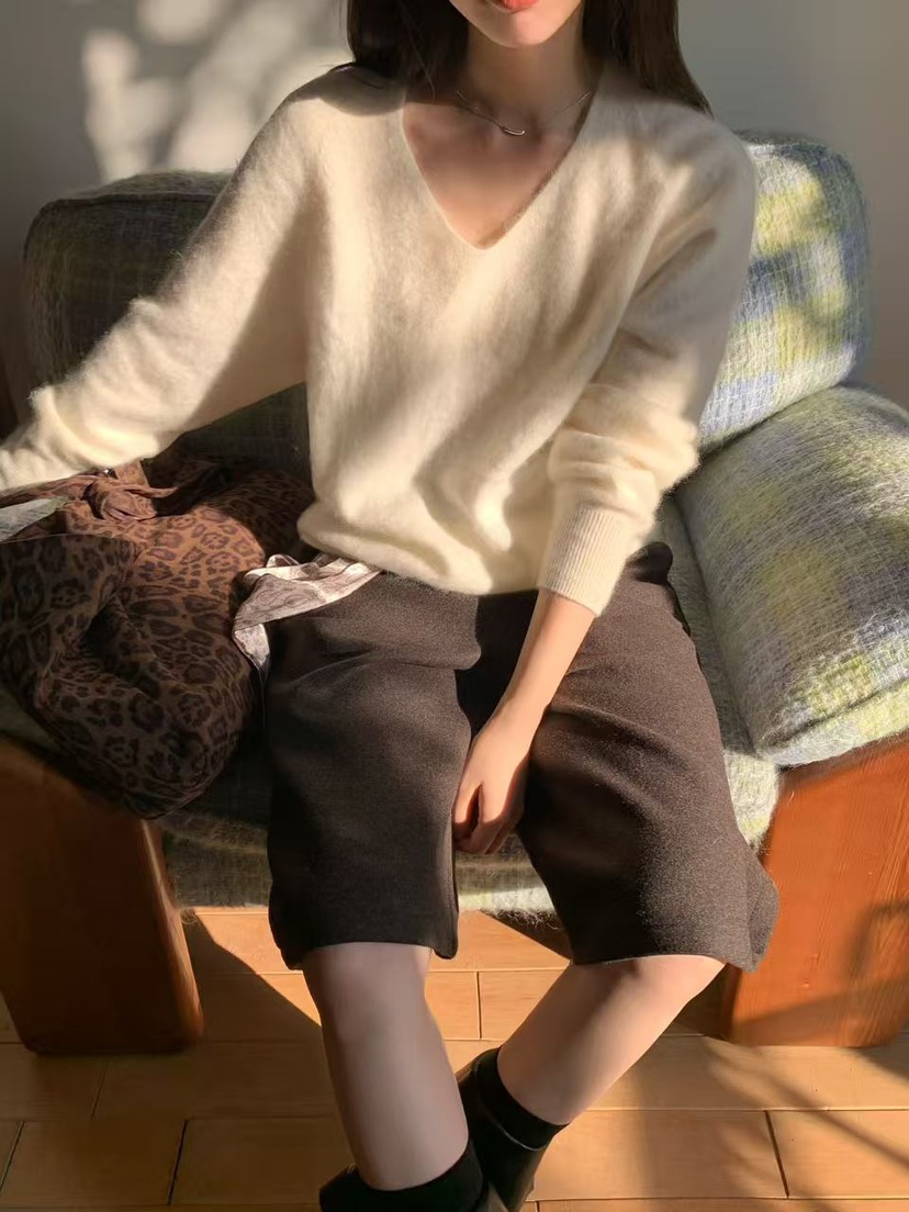 FRILL-T東大門㊣直郵女士新款熱賣休閑真品25秋冬針織衫羊毛FRILL-T針織衫