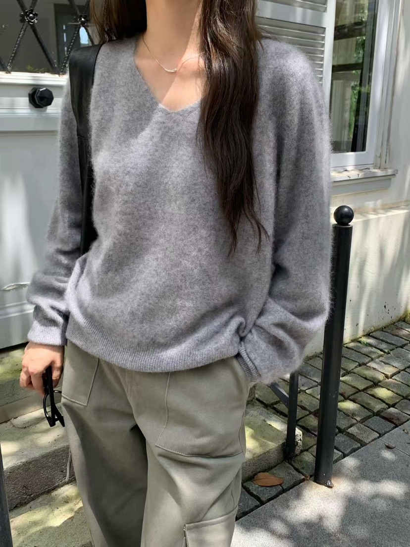 FRILL-T東大門㊣直郵女士新款熱賣休閑真品25秋冬針織衫羊毛FRILL-T針織衫圖色1