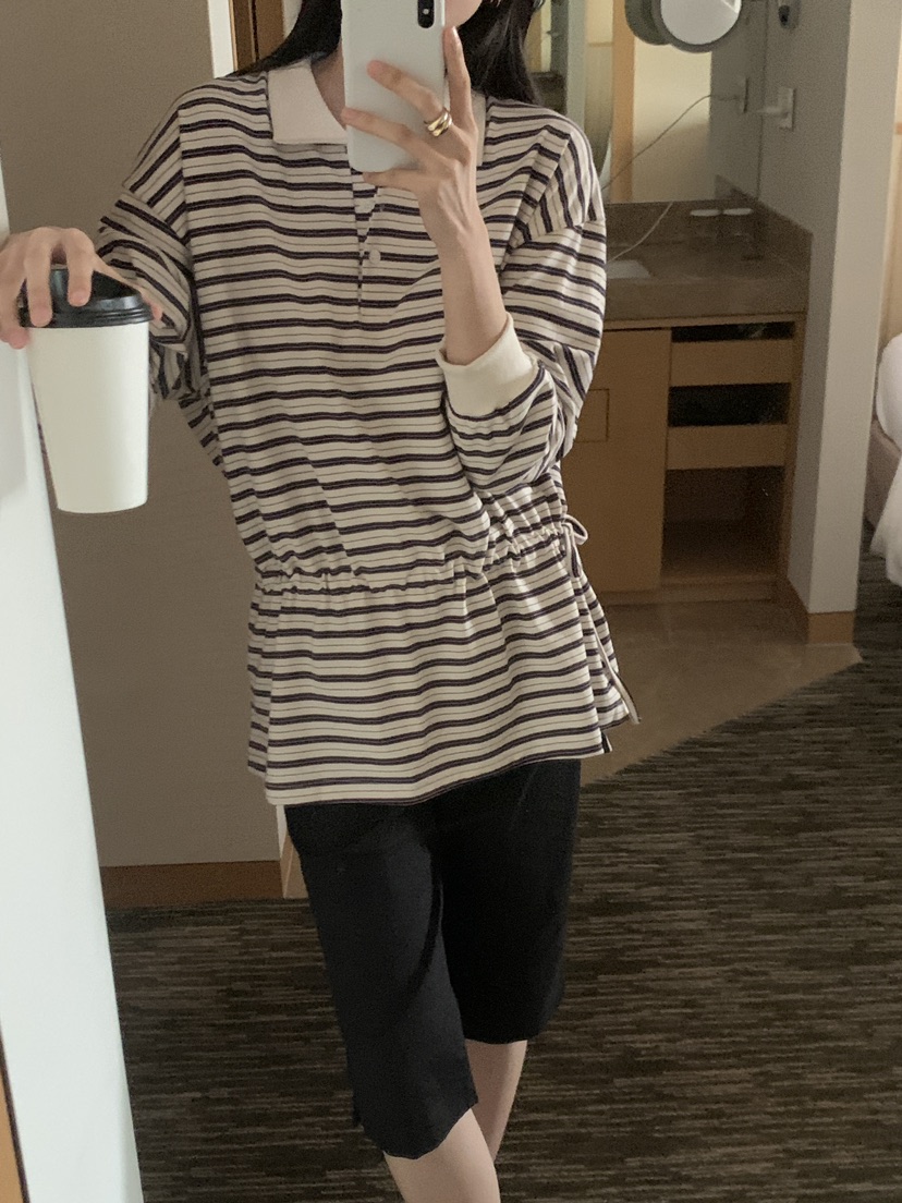 FRILL-T東大門㊣代購女裝新款熱賣推薦職業時尚人氣長袖T恤FRILL-T長袖T恤
