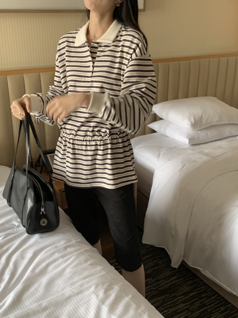 FRILL-T東大門㊣代購女裝新款熱賣推薦職業時尚人氣長袖T恤FRILL-T長袖T恤