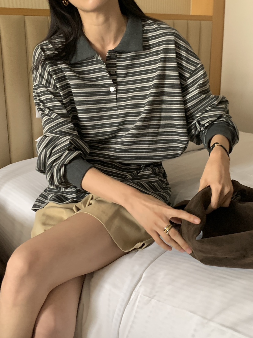 FRILL-T東大門㊣代購女裝新款熱賣推薦職業時尚人氣長袖T恤FRILL-T長袖T恤