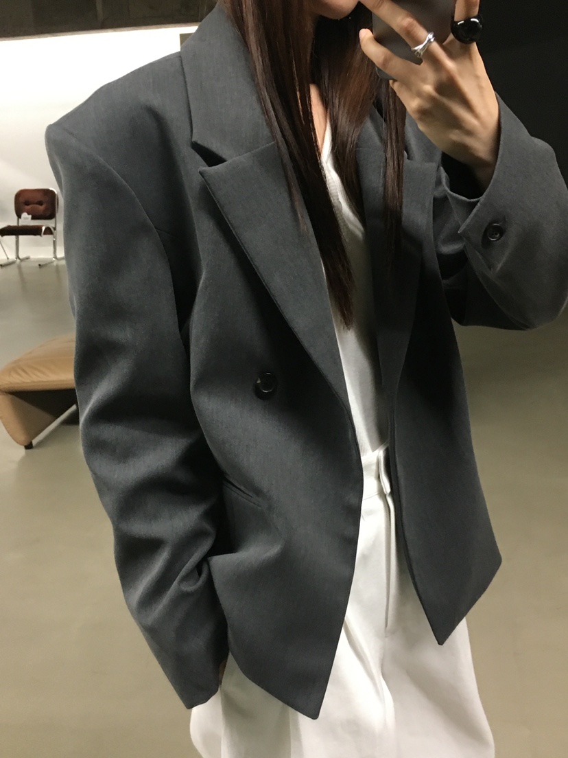 BOOMBINE韓國直郵㊣女士新品真品25秋冬推薦時尚休閑人氣夾克BOOMBINE夾克