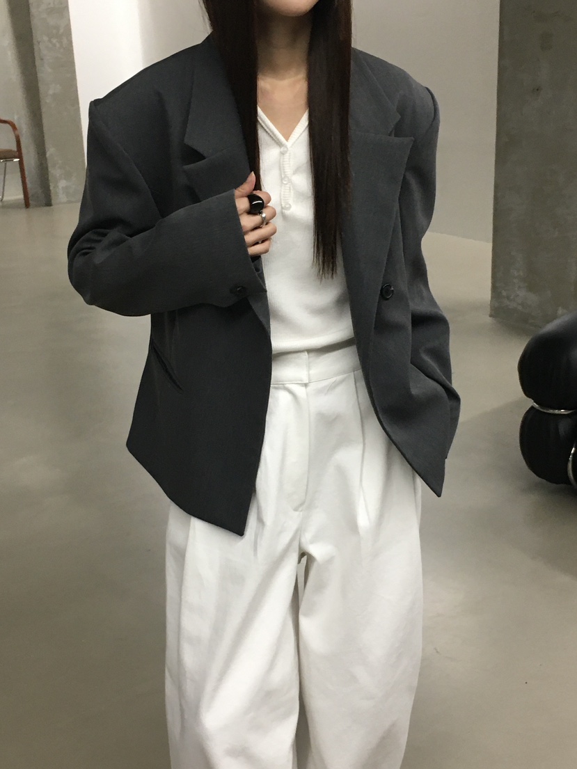 BOOMBINE韓國直郵㊣女士新品真品25秋冬推薦時尚休閑人氣夾克BOOMBINE夾克