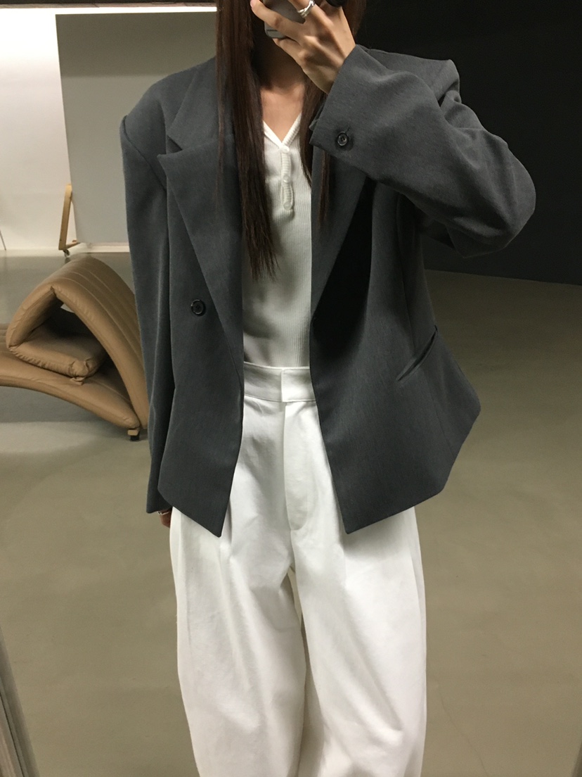 BOOMBINE韓國直郵㊣女士新品真品25秋冬推薦時尚休閑人氣夾克BOOMBINE夾克