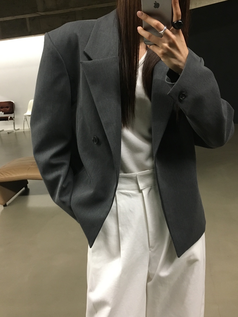 BOOMBINE韓國直郵㊣女士新品真品25秋冬推薦時尚休閑人氣夾克BOOMBINE夾克