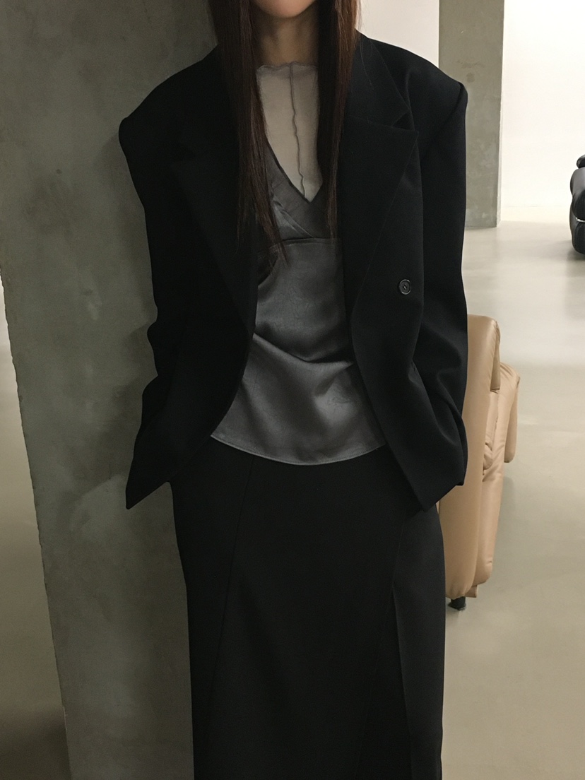 BOOMBINE韓國直郵㊣女士新品真品25秋冬推薦時尚休閑人氣夾克BOOMBINE夾克圖色1