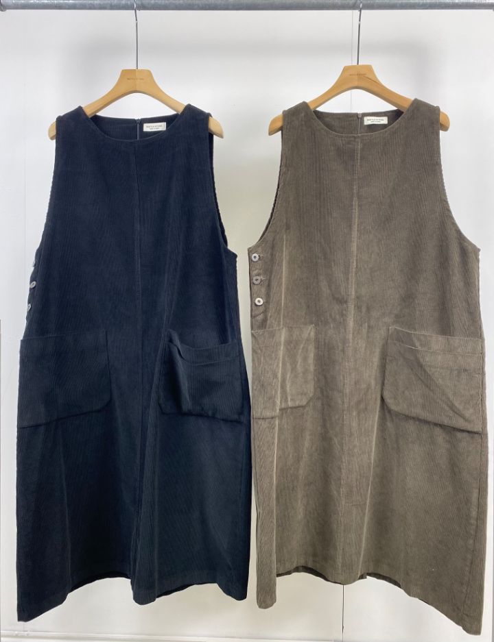 BEETLE STORE東大門㊣代購女裝新品時尚熱賣休閑連衣裙燈心絨BEETLE STORE連衣裙