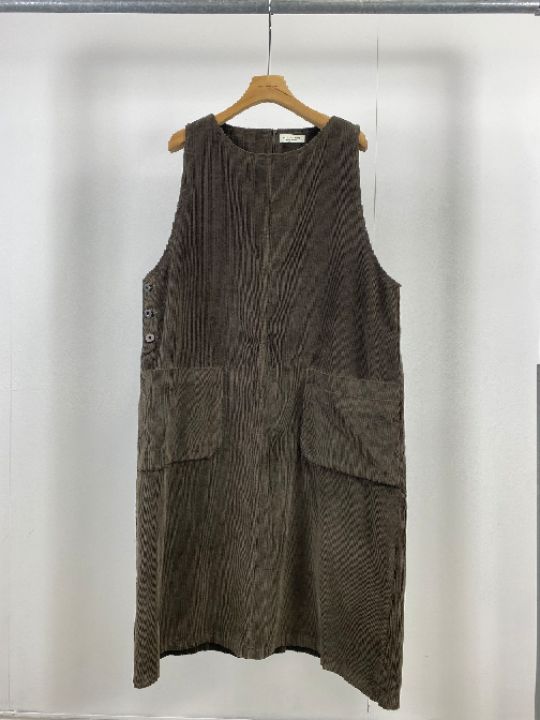BEETLE STORE東大門㊣代購女裝新品時尚熱賣休閑連衣裙燈心絨BEETLE STORE連衣裙圖色1