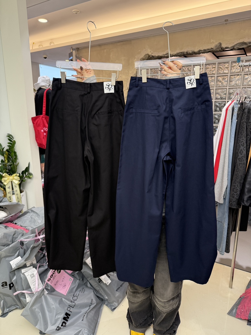 SEOLO東大門㊣實拍女裝新品真品休閑熱賣推薦時尚人氣休閑褲Seolo seoul休閑褲