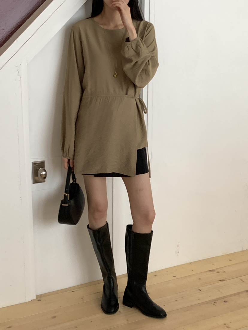 FRILL-T韓國代購㊣女士新品25秋冬熱賣職業休閑襯衫蕾絲衫FRILL-T襯衫/蕾絲衫
