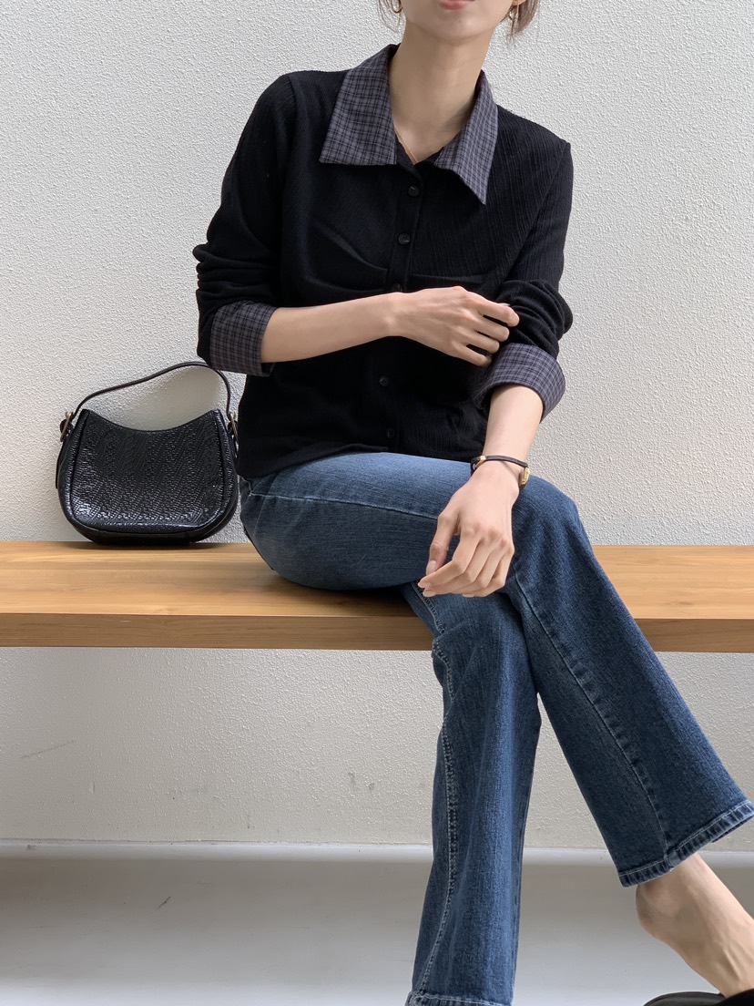 FRILL-T東大門㊣直郵女裝新款25秋冬推薦熱賣人氣長袖T恤套裝FRILL-T長袖T恤