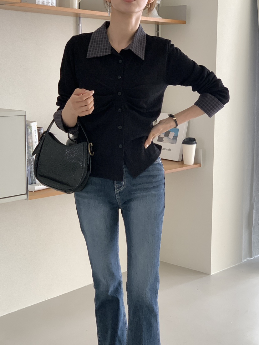 FRILL-T東大門㊣直郵女裝新款25秋冬推薦熱賣人氣長袖T恤套裝FRILL-T長袖T恤