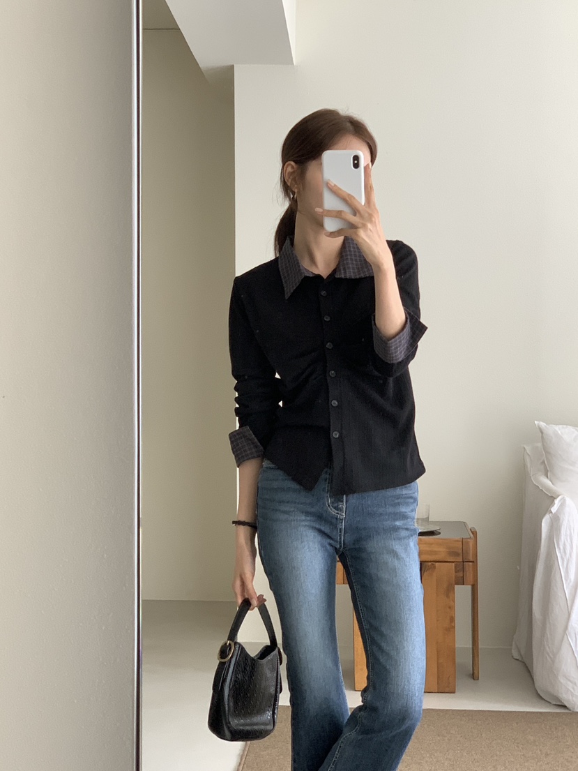 FRILL-T東大門㊣直郵女裝新款25秋冬推薦熱賣人氣長袖T恤套裝FRILL-T長袖T恤