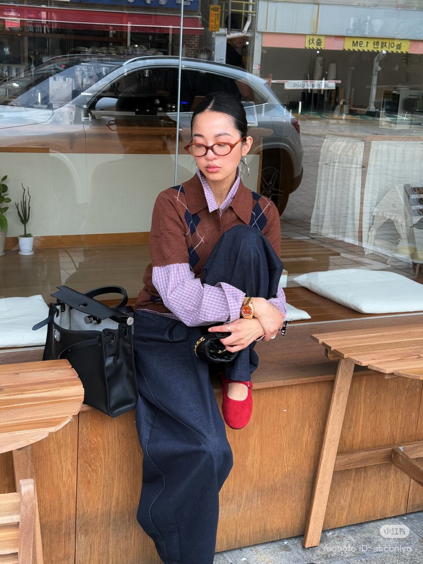 BADCALM東大門㊣直郵女裝新款休閑25秋冬職業推薦真品休閑褲BADCALM休閑褲