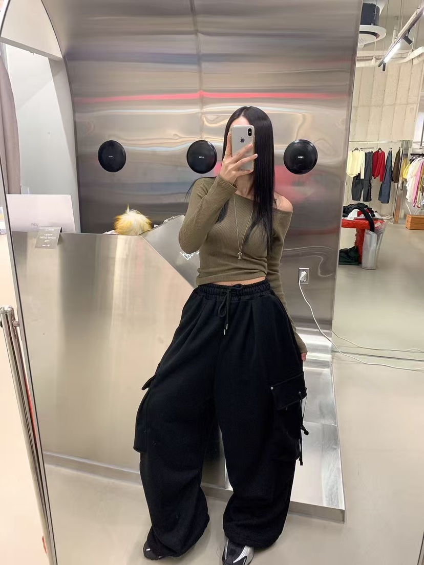 BADCALM東大門㊣直郵女士新款時尚人氣推薦真品職業25秋冬休閑褲BADCALM休閑褲