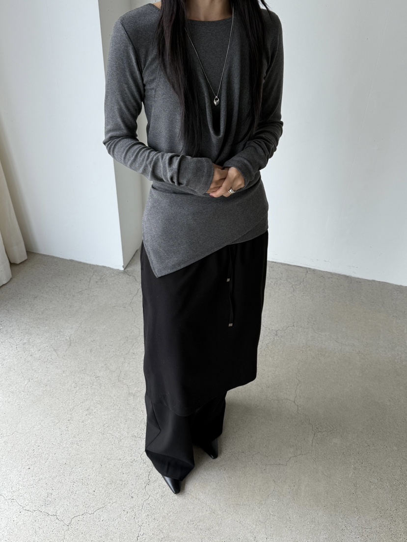 TAUPE韓國代購㊣女士新款休閑熱賣推薦時尚職業長袖T恤套裝TAUPE長袖T恤