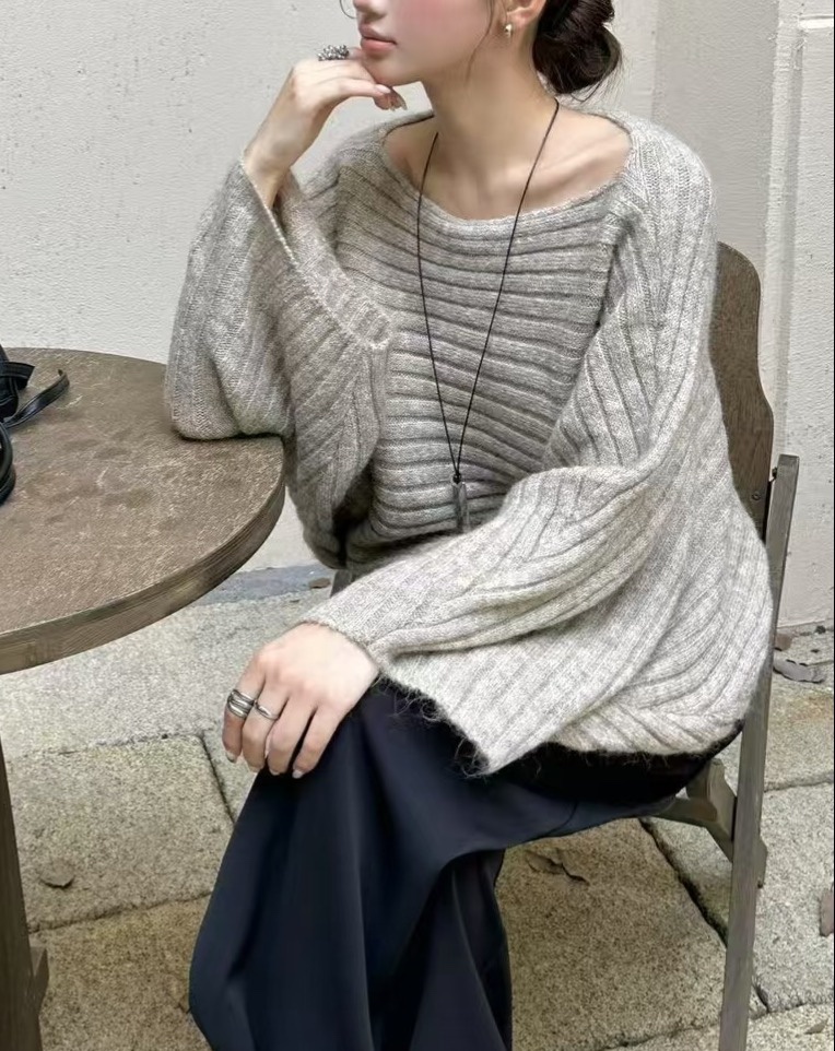 OLA東大門㊣代購女士新款真品休閑推薦時尚25秋冬職業針織衫mellor/OLA針織衫