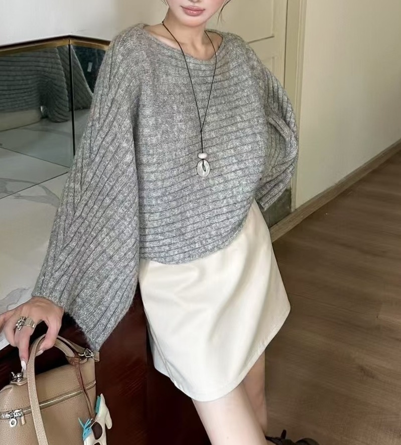 OLA東大門㊣代購女士新款真品休閑推薦時尚25秋冬職業針織衫mellor/OLA針織衫