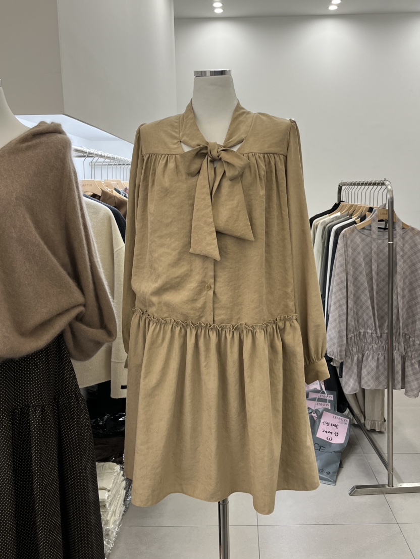 LEMATIN東大門㊣代購女裝新品推薦25秋冬職業時尚休閑連衣裙LEMATIN連衣裙