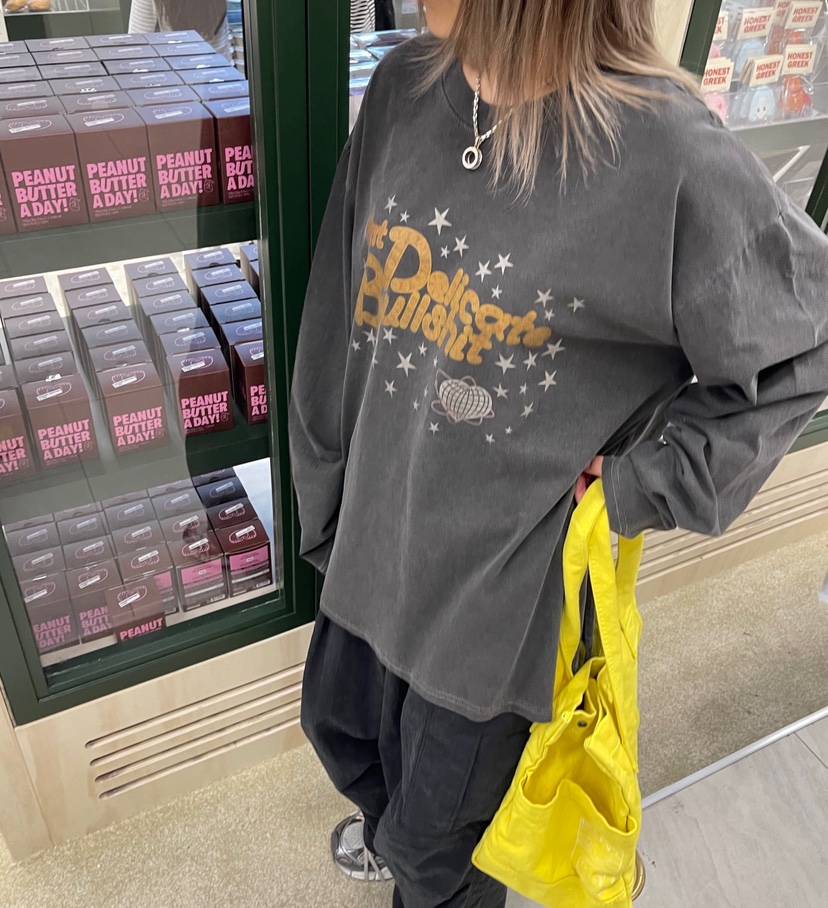 CRACKERS東大門㊣實拍女士新品推薦休閑人氣職業25秋冬長袖T恤CRACKERS長袖T恤