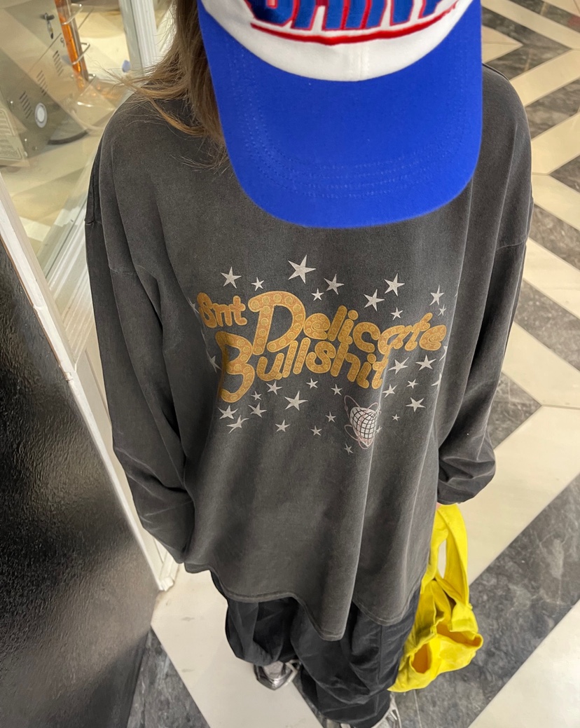 CRACKERS東大門㊣實拍女士新品推薦休閑人氣職業25秋冬長袖T恤CRACKERS長袖T恤