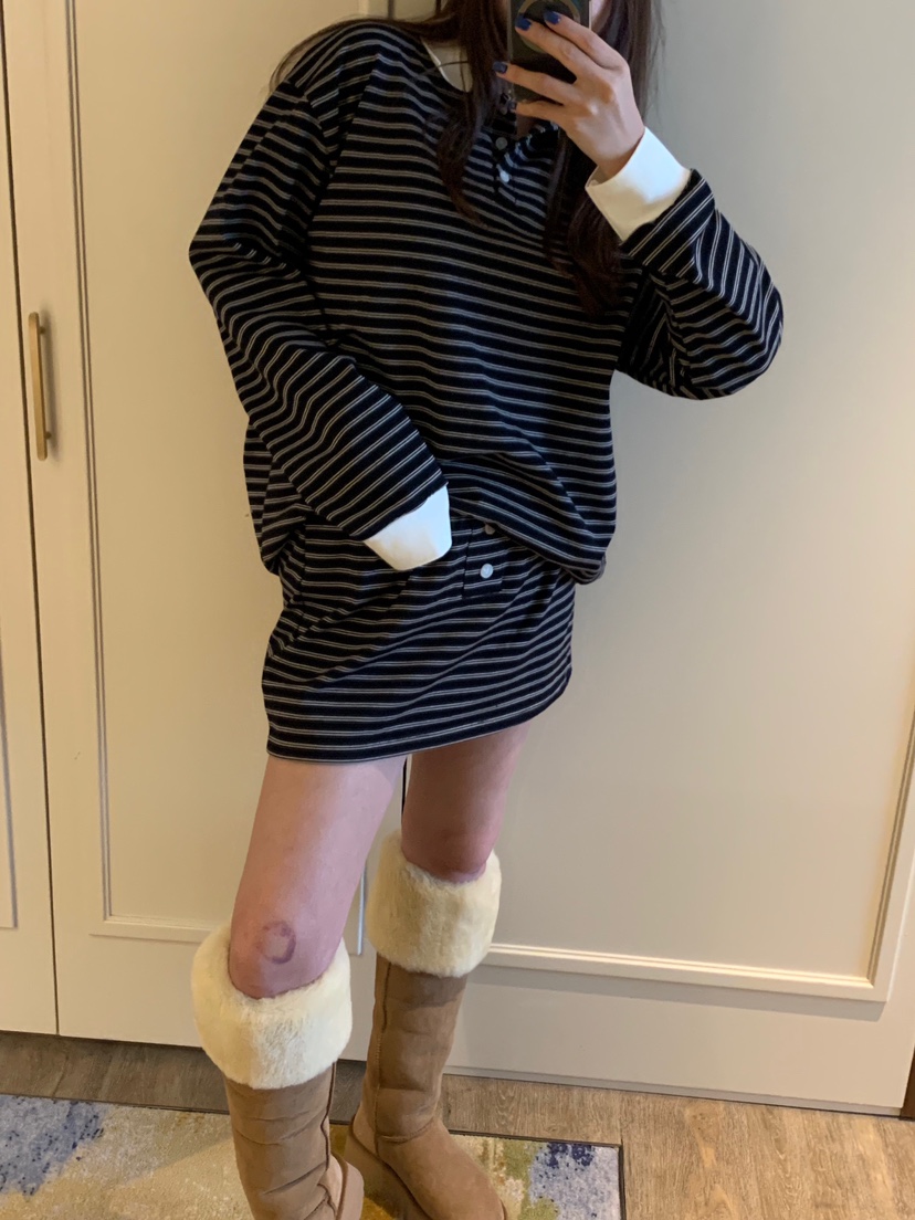 BADCALM韓國直郵㊣女裝新款休閑熱賣職業人氣時尚推薦25秋冬裙褲BADCALM裙褲