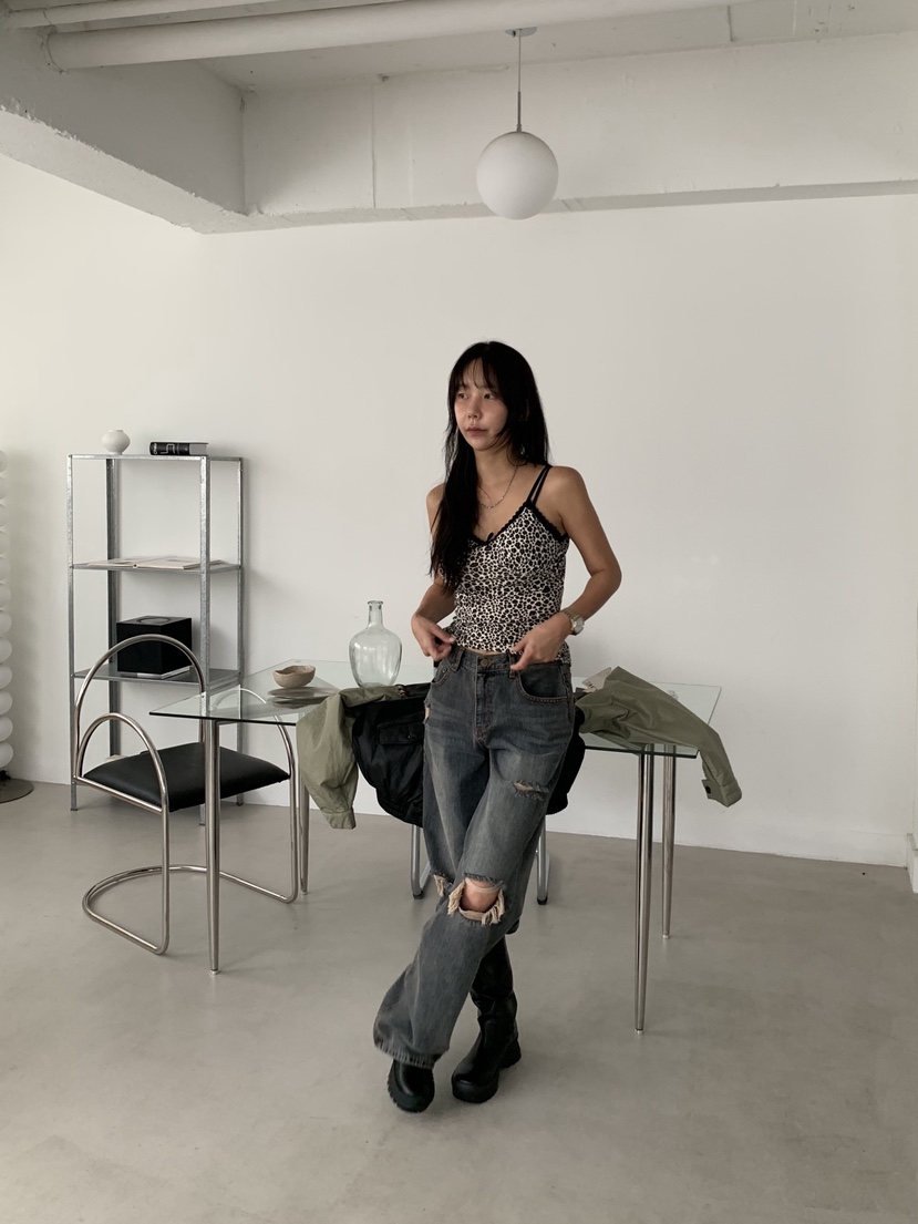 SUNDER MARKET東大門㊣直郵女裝新款熱賣職業吊帶背心天鵝絨SUNDER MARKET吊帶/背心