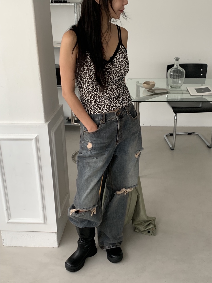 SUNDER MARKET東大門㊣直郵女裝新款熱賣職業吊帶背心天鵝絨SUNDER MARKET吊帶/背心