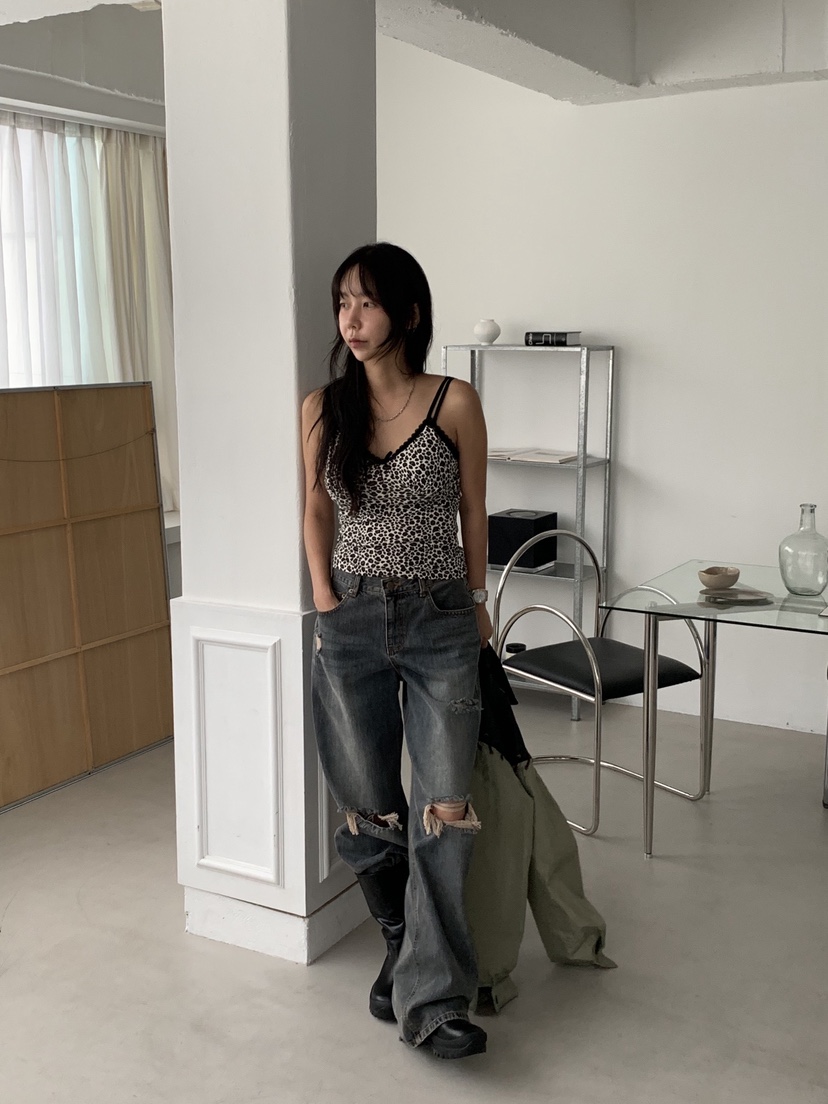 SUNDER MARKET東大門㊣直郵女裝新款熱賣職業吊帶背心天鵝絨SUNDER MARKET吊帶/背心