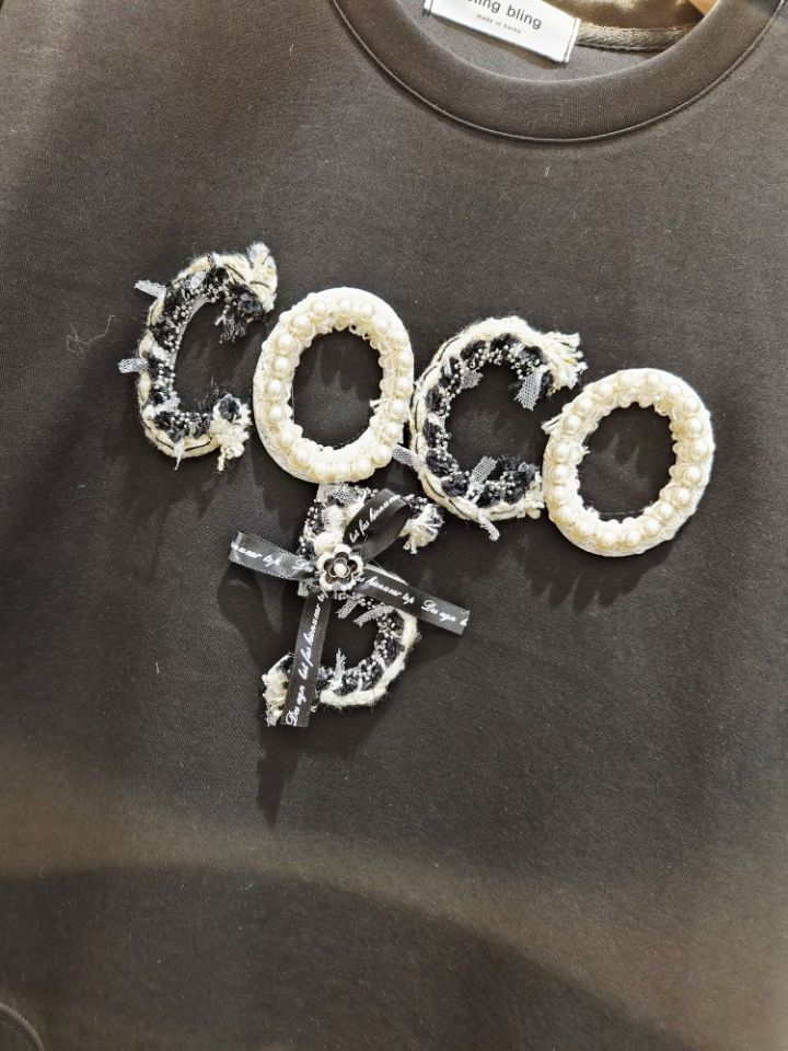 BLING BLING-S韓國代購㊣女士新品人氣真品職業時尚熱賣衛衣BLING BLING-S衛衣