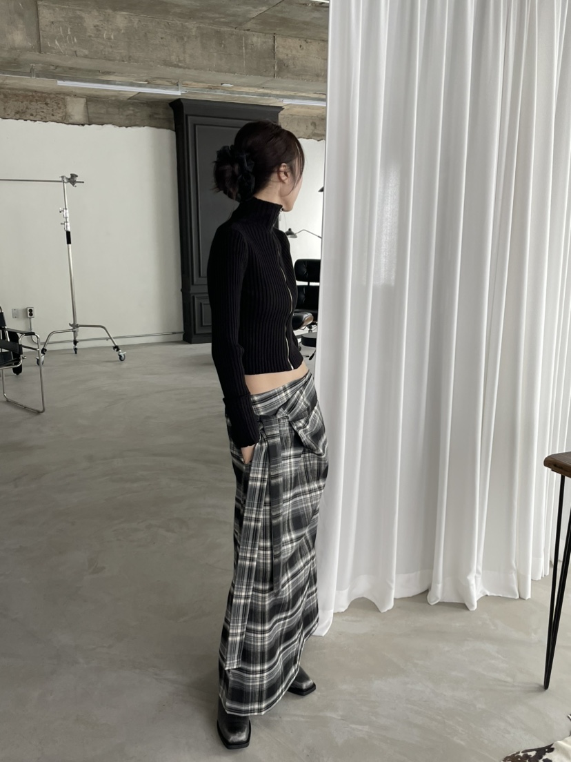 FOSET東大門㊣直郵女裝新款時尚熱賣真品25秋冬職業推薦長裙FOSET長裙