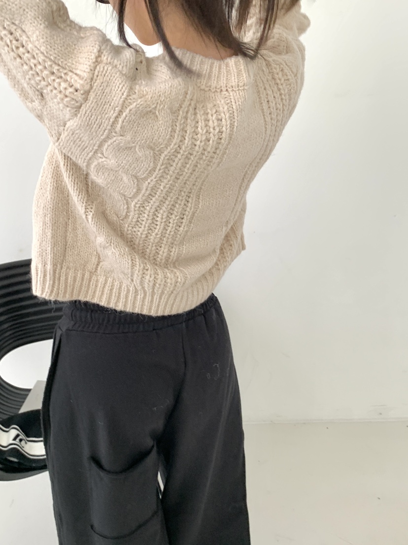 EIGHTGLOW東大門㊣實拍女裝新品時尚職業25秋冬針織衫羊毛開衫EIGHTGLOW針織衫